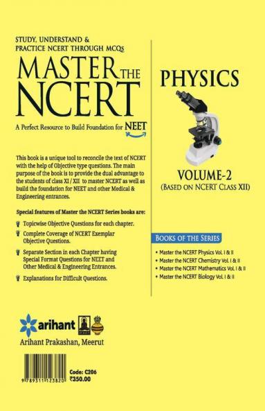 Master the NCERT Physics - Vol. 2