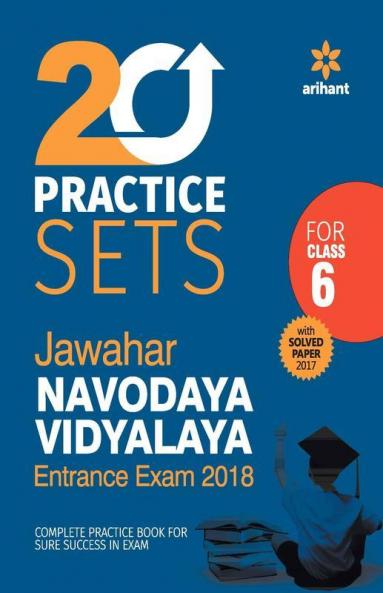 20 Practice Jawahar Navodaya Vidyalaya 2018 for Class 6