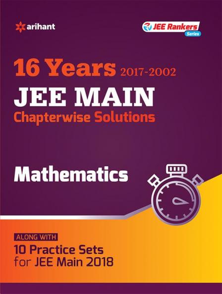 16 Years JEE Main Chapterwise Solutions Mathematics