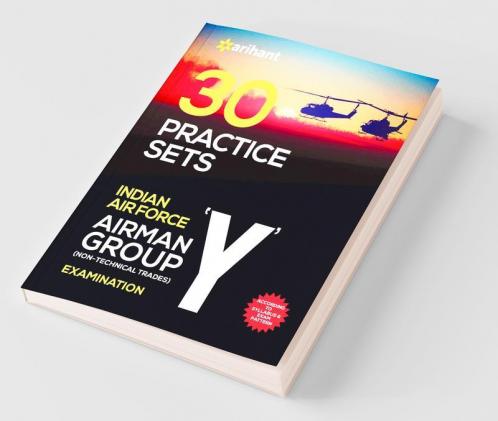 30 Practice Sets - Indian Air Force Airman Group 'Y' (Non-Technical Trades) Exam (Old Edition)