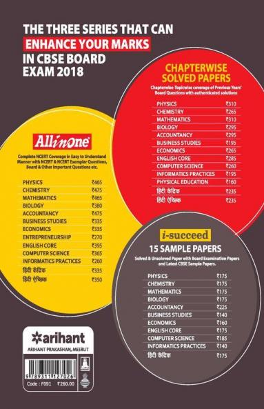 CBSE Computer Science Chapterwise Solved Papers Class 12th 2017-2009