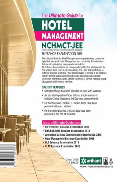 Hotel Management NCHMCET-JEE Entrance Exam-2018