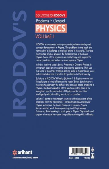 Problems In General Physics by IE Irodov's - Vol. I