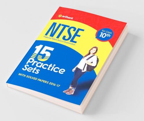 NTSE 15 Practice Sets & Solved Papers for Class 10
