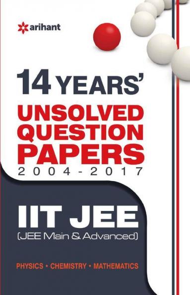 14 Years' IIT JEE UnSolved Question Papers