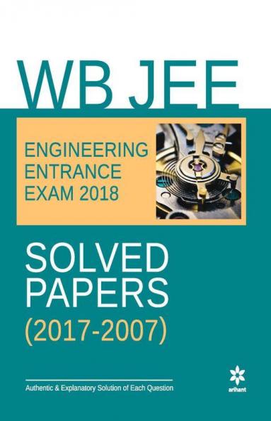 WB JEE Engineering Solved Paper 2018