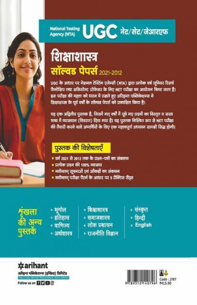 UGC Shikshashastra Solved Papers (2021-2012)