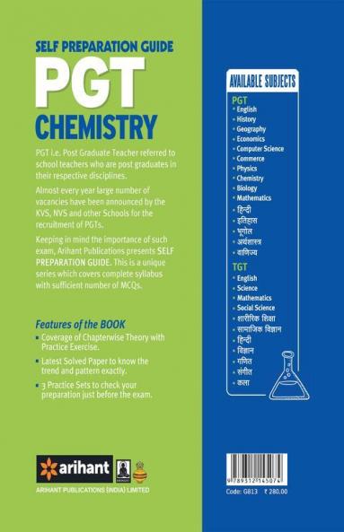 PGT Guide Chemistry Recruitment Examination(Old Edition)