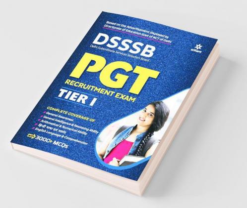 DSSSB PGT Recruitment Exam Tier I