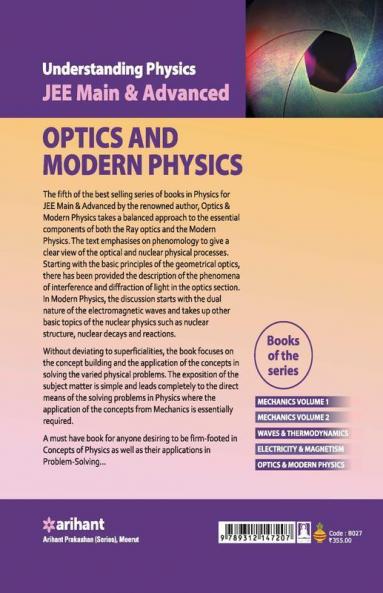 Understanding Physics for JEE Main & Advanced Optics & Modern Physics