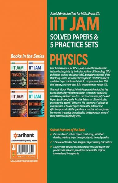 IIT JAM Physics Solved Papers and Practice sets
