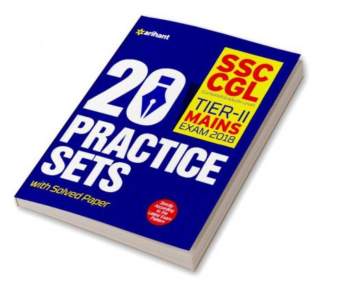 SSC Mains TIER-II 20-Practice Sets (E)