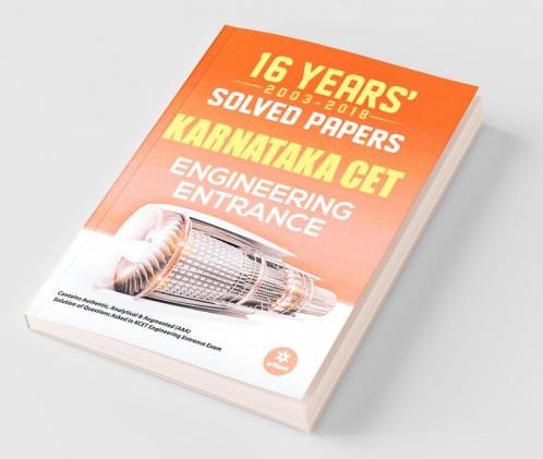 16 Year's Solved Papers Karnataka CET Engineering Entrance