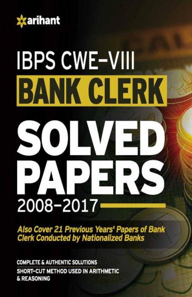 IBPS CWE- VIII Bank Clerk Solved Papers 2018