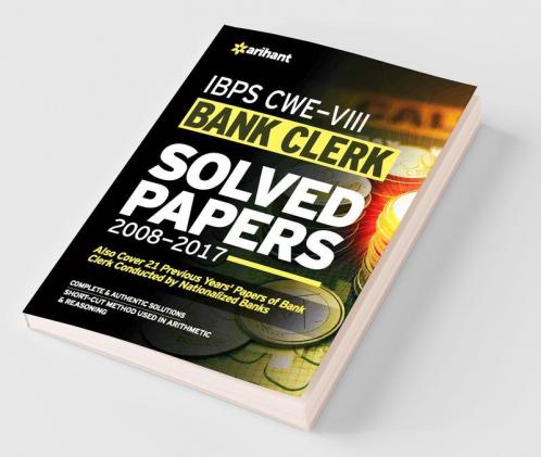 IBPS CWE- VIII Bank Clerk Solved Papers 2018