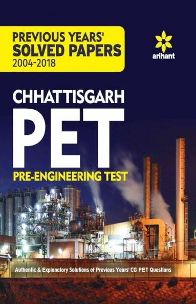 Solved Papers Chhattisgarh PET Pre Engineering Test 2019
