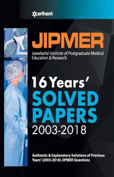 16 Years' JIPMER Solved Papers