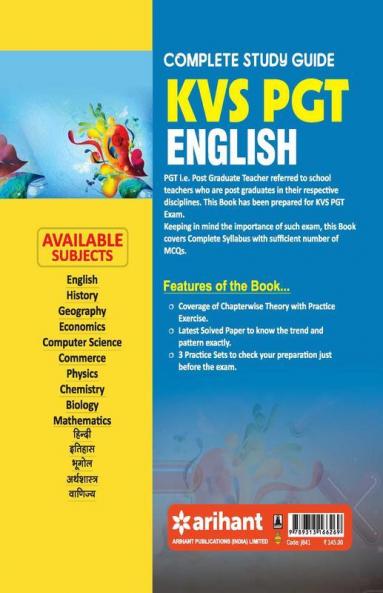 KVS PGT English Guide 2018
