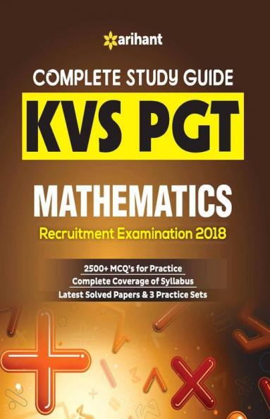 KVS PGT Mathematics Guide 2018
