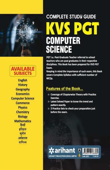 KVS PGT Computer Science Guide 2018