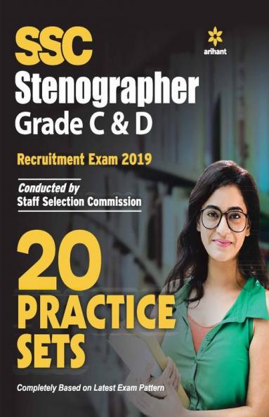 20 Practice Sets SSC Stenographer (Grade 'C' & 'D') 2019