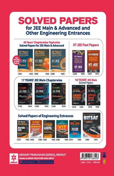 40 Days Crash Course for JEE Main Chemistry