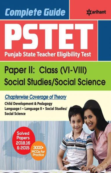 PSTET Punjab State Teacher Eligibility Test Paper 2 for Class (6-8) Social Studies/ Social Science