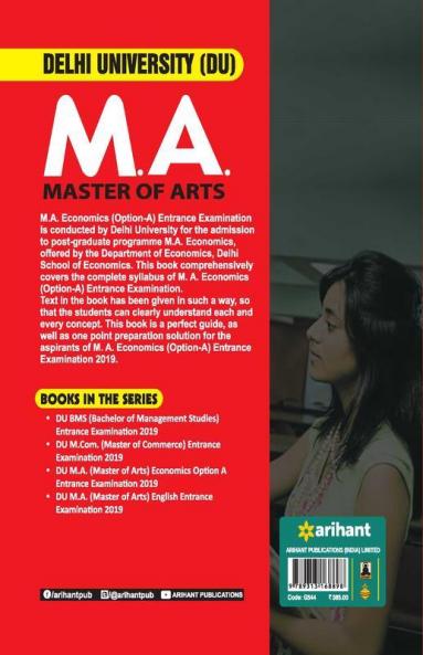 Delhi University MA Economics Guide 2019