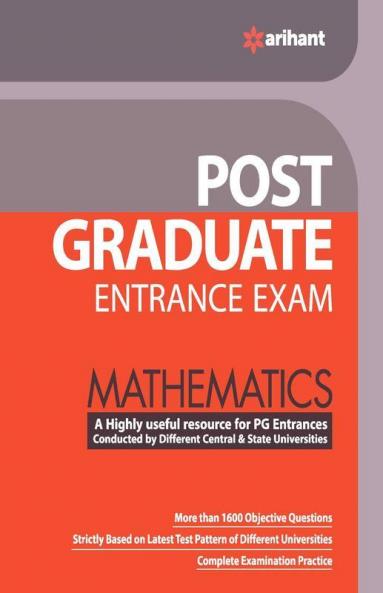 Post Graduate Entrance Exam Mathematics