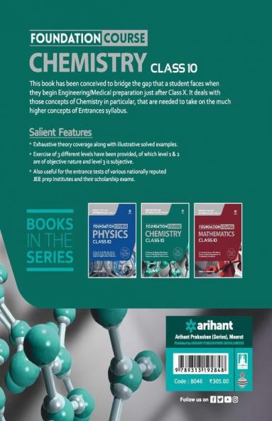 Foundation Course Chemistry Class 10