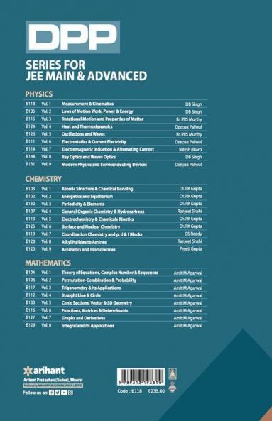 Daily Practice Problems (DPP) for JEE Main & Advanced - Measurement & Kinematics (Physics -Vol. 1 )