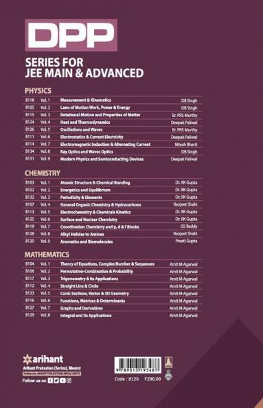 Daily Practice Problems (DPP) for JEE Main & Advanced - Aromatics & Biomolecules (Chemistry - Vol.9)