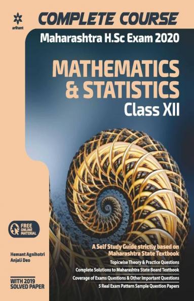 Complete Course Maharashtra H.Sc 2020 Mathematics & Statistics Class 12