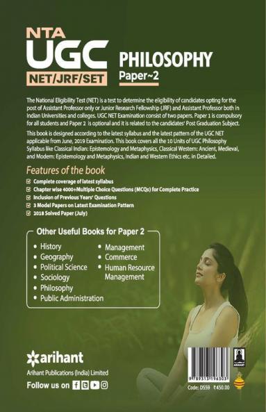 NTA UGC (NET/JRF/SET)  Philosophy