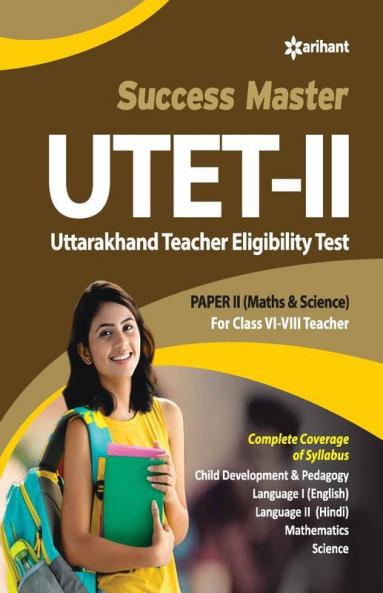 UTET Success Master Paper-II Mathe and Science for Class VI-VIII