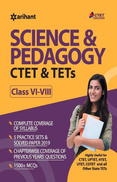 CTET & TETs for Class 6 to 8 Science & Pedagogy 2019 (Old Edition)