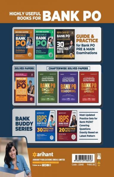 Success Master IBPS CWE-VIII Bank PO (PO/MT) Preliminary Examination 2019 (Old Edition)