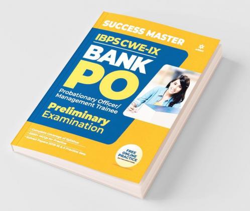 Success Master IBPS CWE-VIII Bank PO (PO/MT) Preliminary Examination 2019 (Old Edition)
