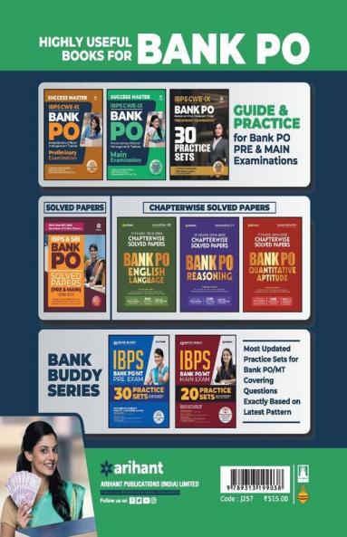 Success Master IBPS-CWE VIII Bank Bank PO/MT Main Examination 2019 (Old Edition)