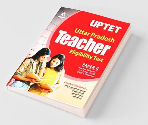 UPTET Paper-II Teacher Selection For Class 6 to 8 Mathematics & Science 2019 (Old edition)