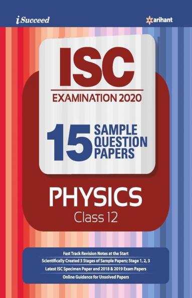 15 Question Sample Papers ISC Physics 2019-20