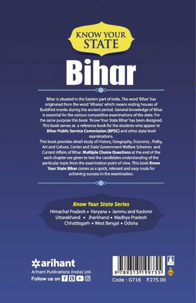 Know Your State Bihar