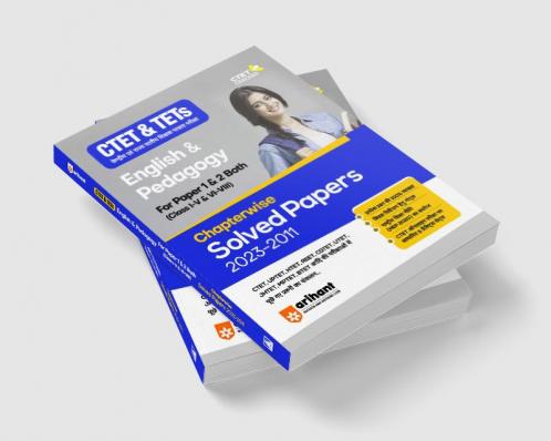 CTET & TETs Chapterwise Solved Papers 2023-2011 English & Pedagogy Class 1 to 5 and 6 to 8 For Paper 1 & 2 Both