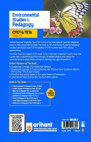 CTET and TETs Environmental Studies and Pedagogy for Class 1 to 5