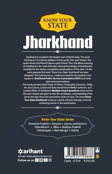 Know Your State Jharkhand