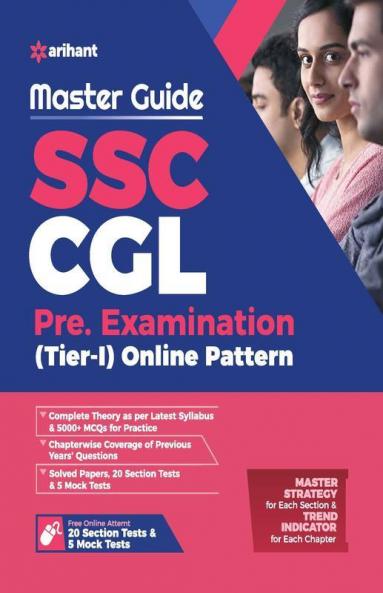 Master Guide SSC CGL Combined Graduate Level Tier-I online pattern