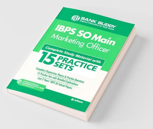 15 Practice Sets IBPS SO Main Marketing Officer 2019 (Old edition)