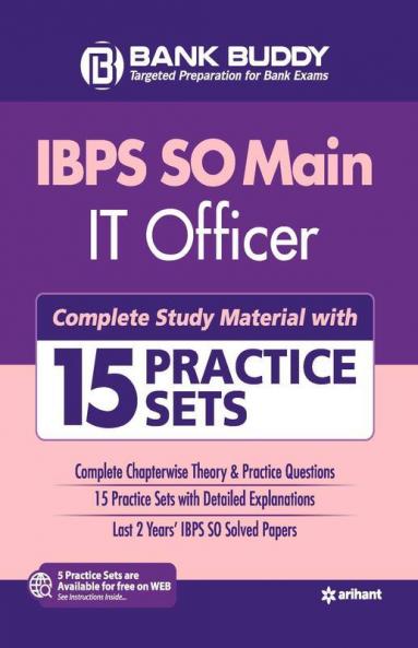 IBPS SO Main IT Officer Complete Study Material with 15 Practice Sets 2019 (Old edition)