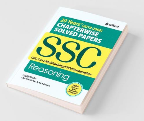 SSC Chapterwise Solved Papers Reasoning