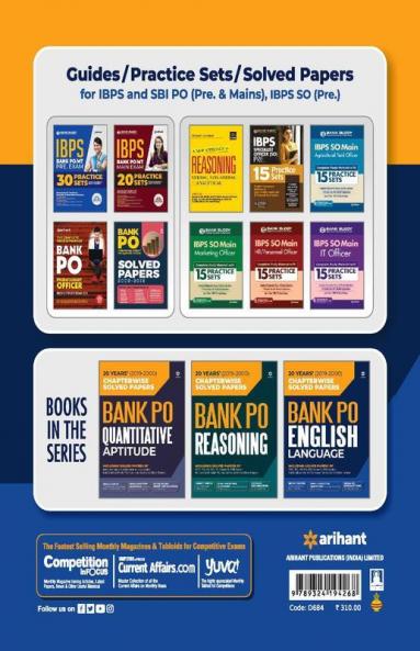 Bank PO Solved Papers English Language 2020